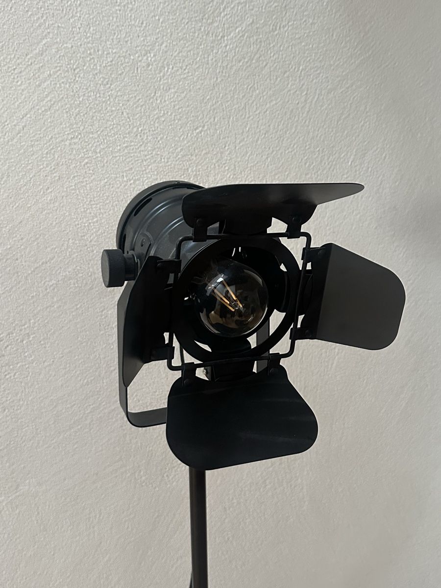 Lampes: Industrielle Stehleuchte schwarz  – D'occasion à Muttenz par Pinotmus 1