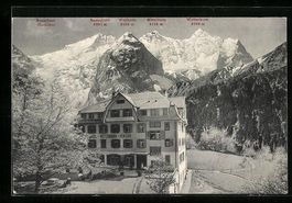 Hohfluh, Hotel-Pension Wetterhorn gegen 
