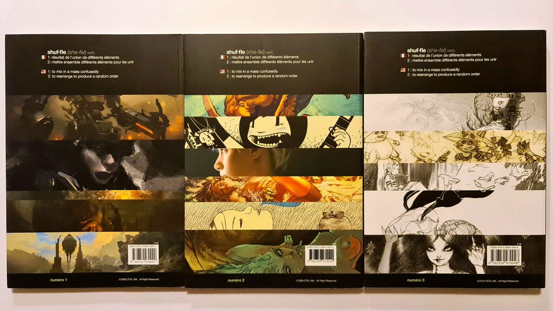 Libri: CFSL INK Shuffle Artbooks 1-3, Paris – Nuovo (secondo la descrizione) da Aesch BL venduto da pri_fp8t 1