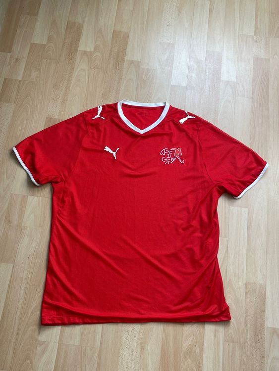 Puma Maillots de corps & Pantalons: Trikot Schweiz Home 2008-10 XL – D'occasion à Wohlen AG par goals.shirts