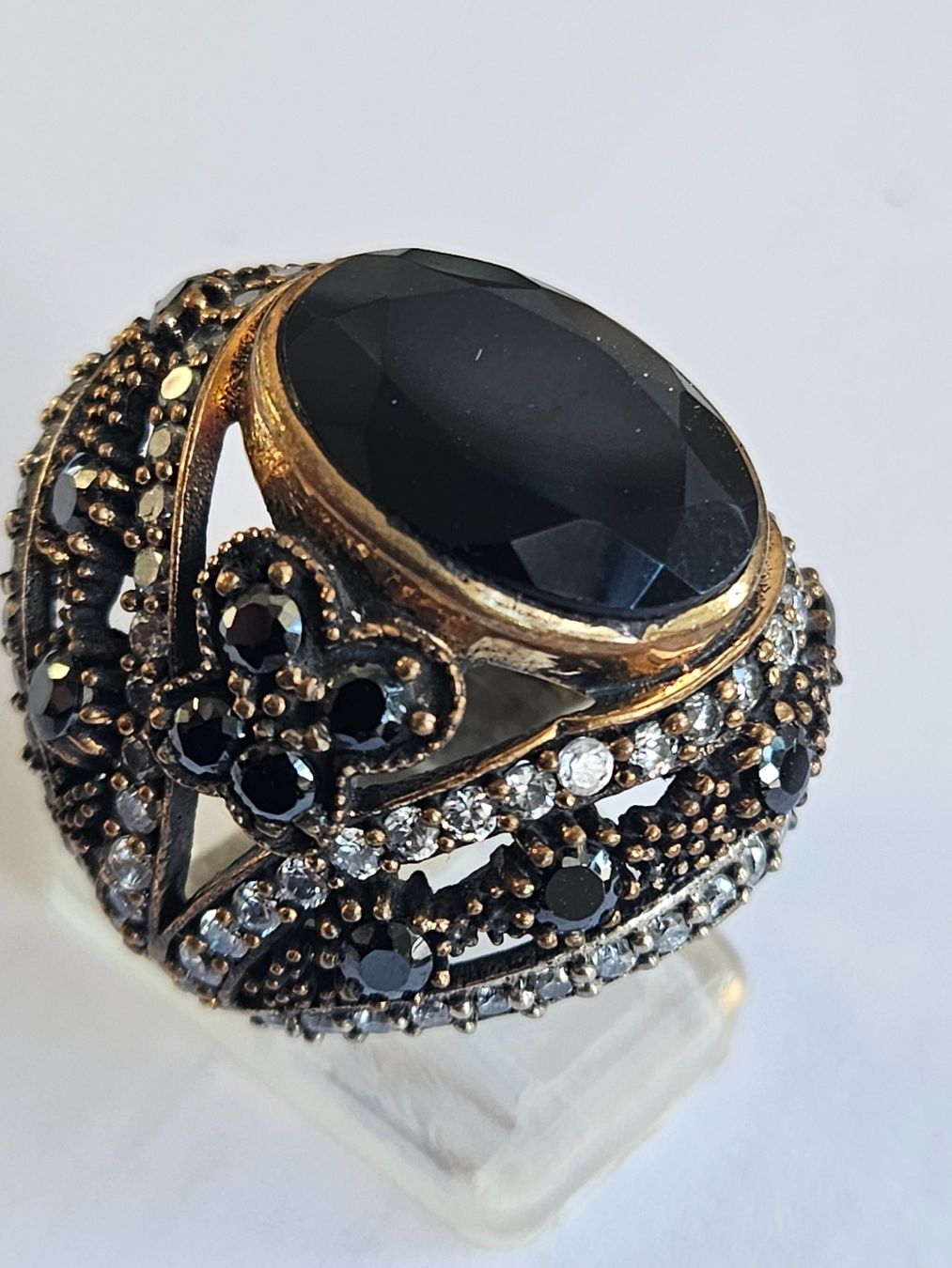 Onyx Ringe: Ring Silber black Onyx – Neu (gemäss Beschreibung) aus Zürich von adriben 9