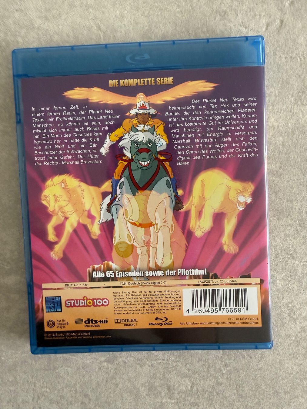 Tutti i DVDs: BraveStarr (Kult-Serie) – Usato da Arlesheim venduto da shopalittle 1