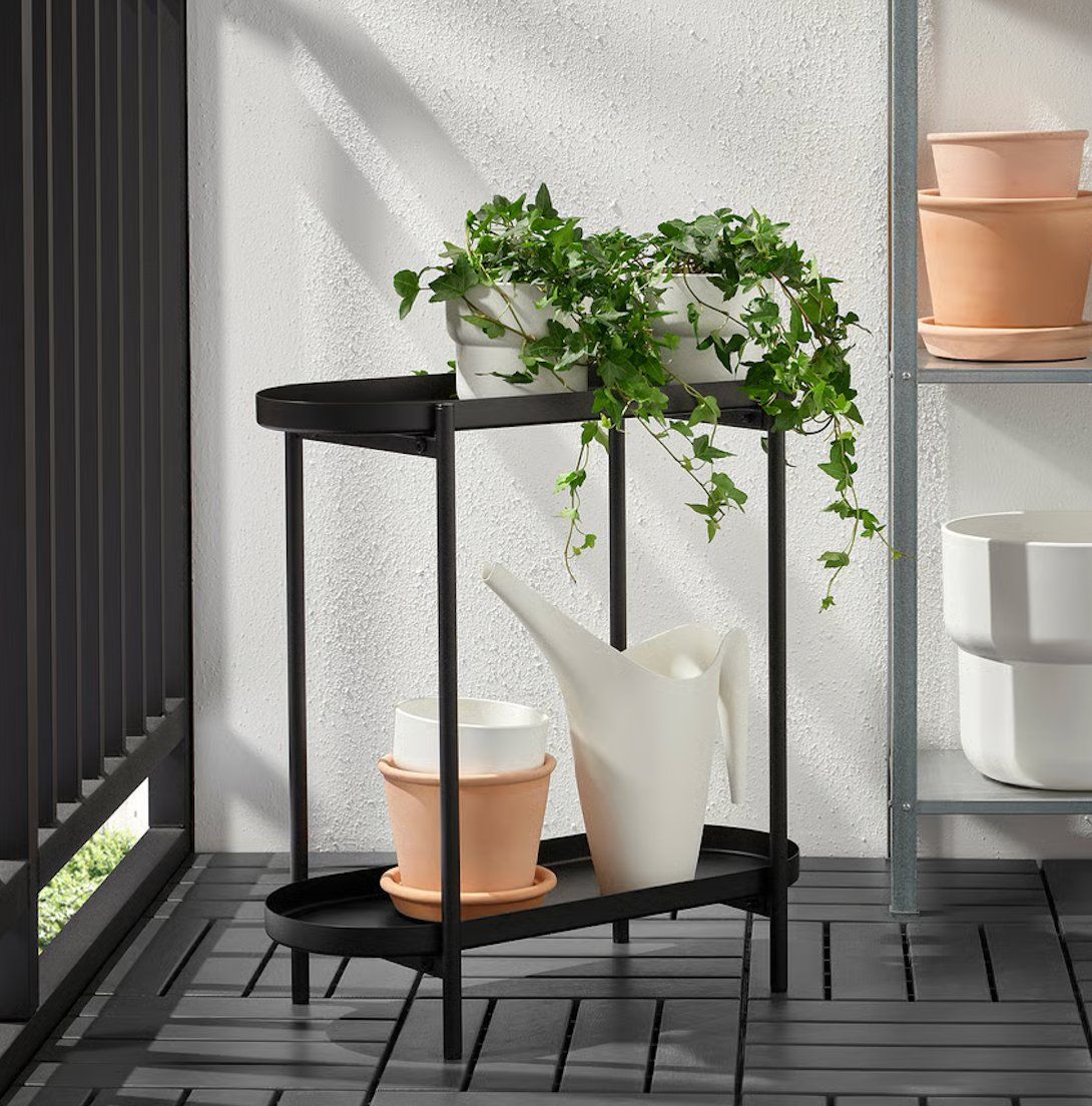 Altro per la casa: IKEA Black Plant Stand Side Table, 2 Tiers – Usato da Luzern venduto da kim_my9c 1
