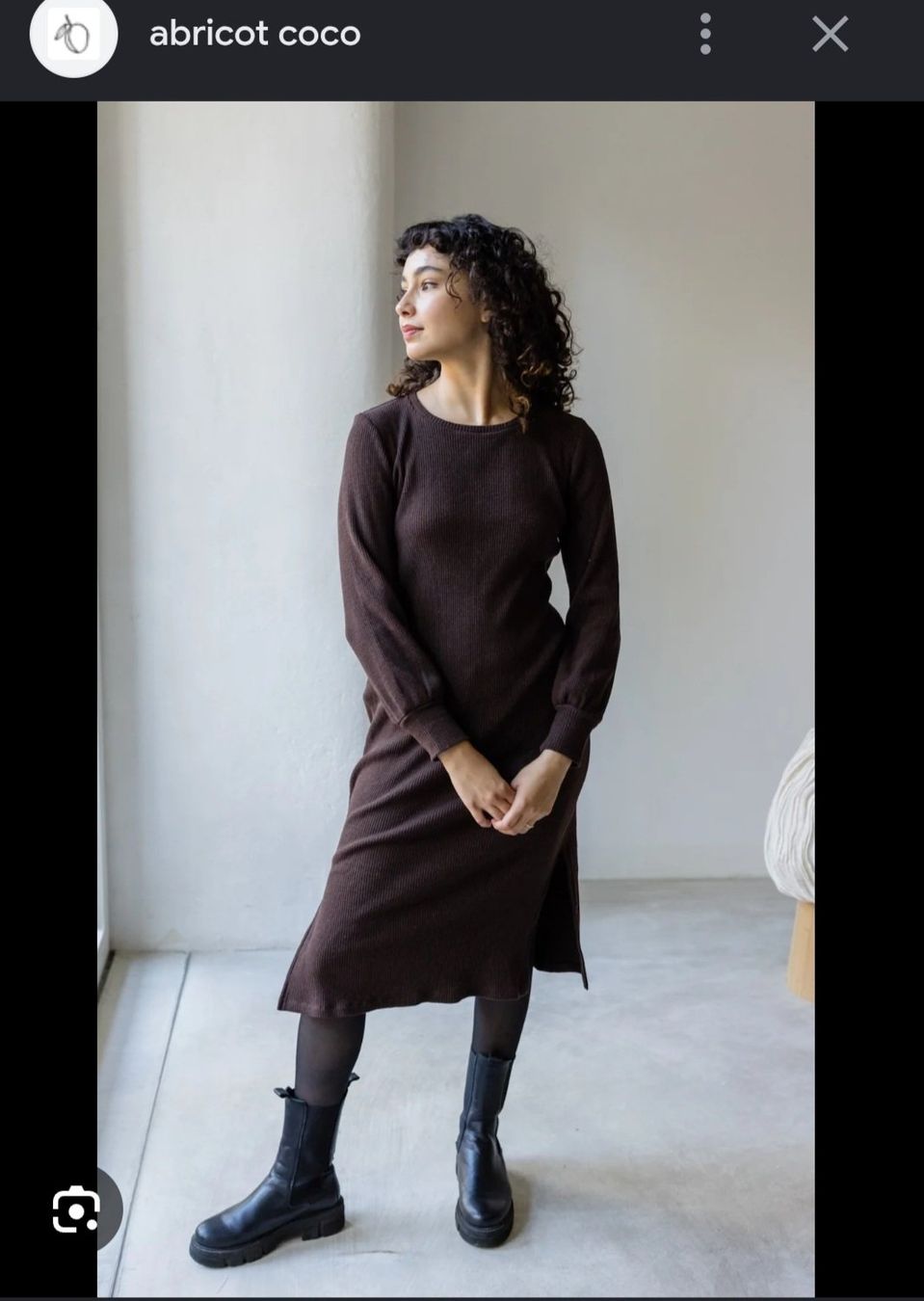 Vestiti: Damen Strickkleid abricot coco, Grösse S, neu – Nuovo e nell'imballaggio originale da Belp venduto da sfanny88