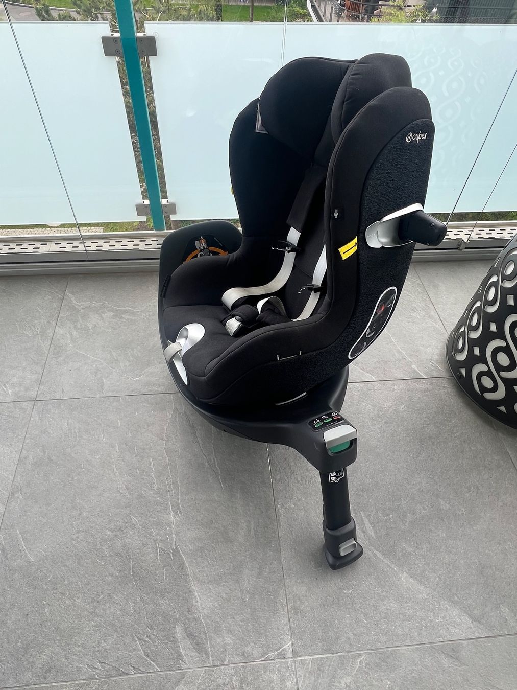 Cybex Seggiolini per auto: Cybex Sirona S i-Size mit Base Z, schwarz – Usato da Horgen venduto da jes_tx9v 2