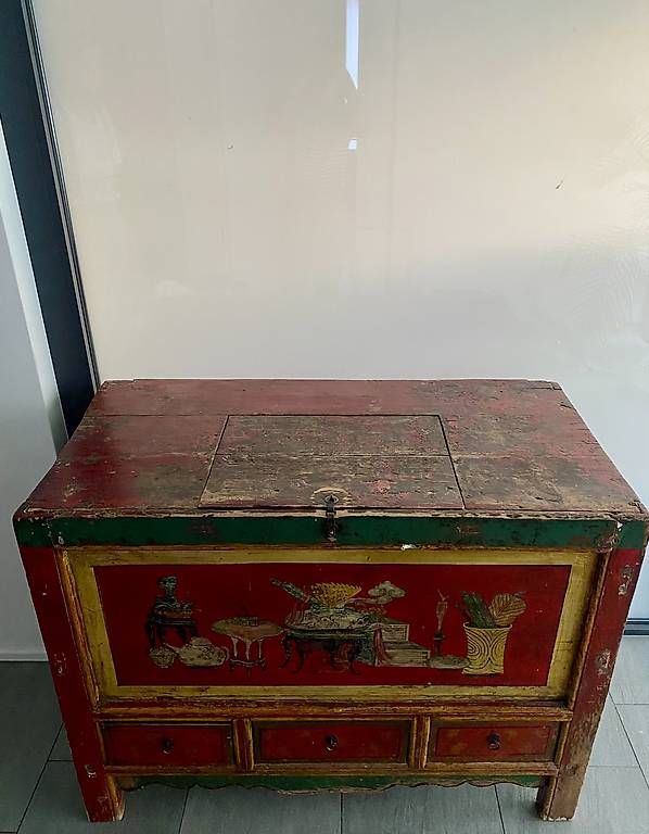 Commodes: Commode tibétaine original – D'occasion à St-Aubin-Sauges par ant_j9vt 3