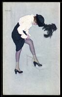 Raphael Kirchner: Schöne Frau richtet i