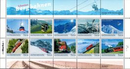 SCHWEIZER BERGBAHNEN BOGEN ** POSTFRISCH ** - EH50