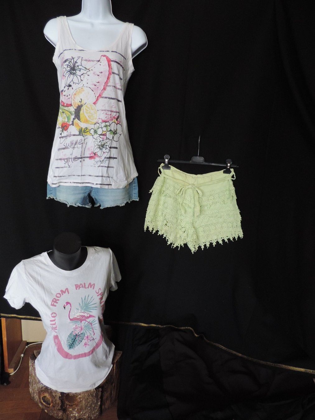 Lotti di vestiti: 3 ensembles jeans d'été – Usato da Genève venduto da Axelle333