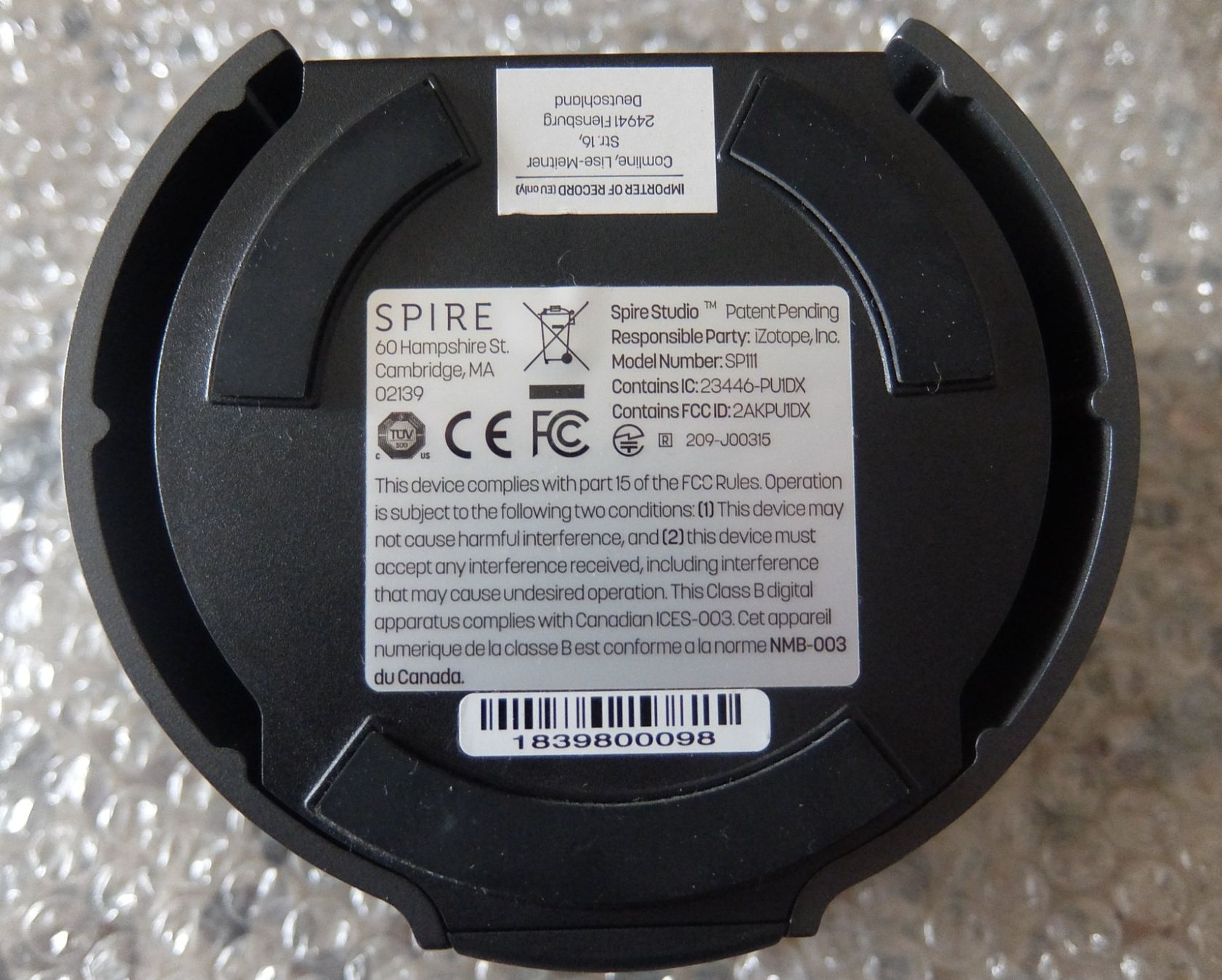 Aufnahmegeräte: Izotope SP111 Spire Portable Session Recorder mit Netzteil – Gebraucht aus Basel von Elektronik_Markt 7