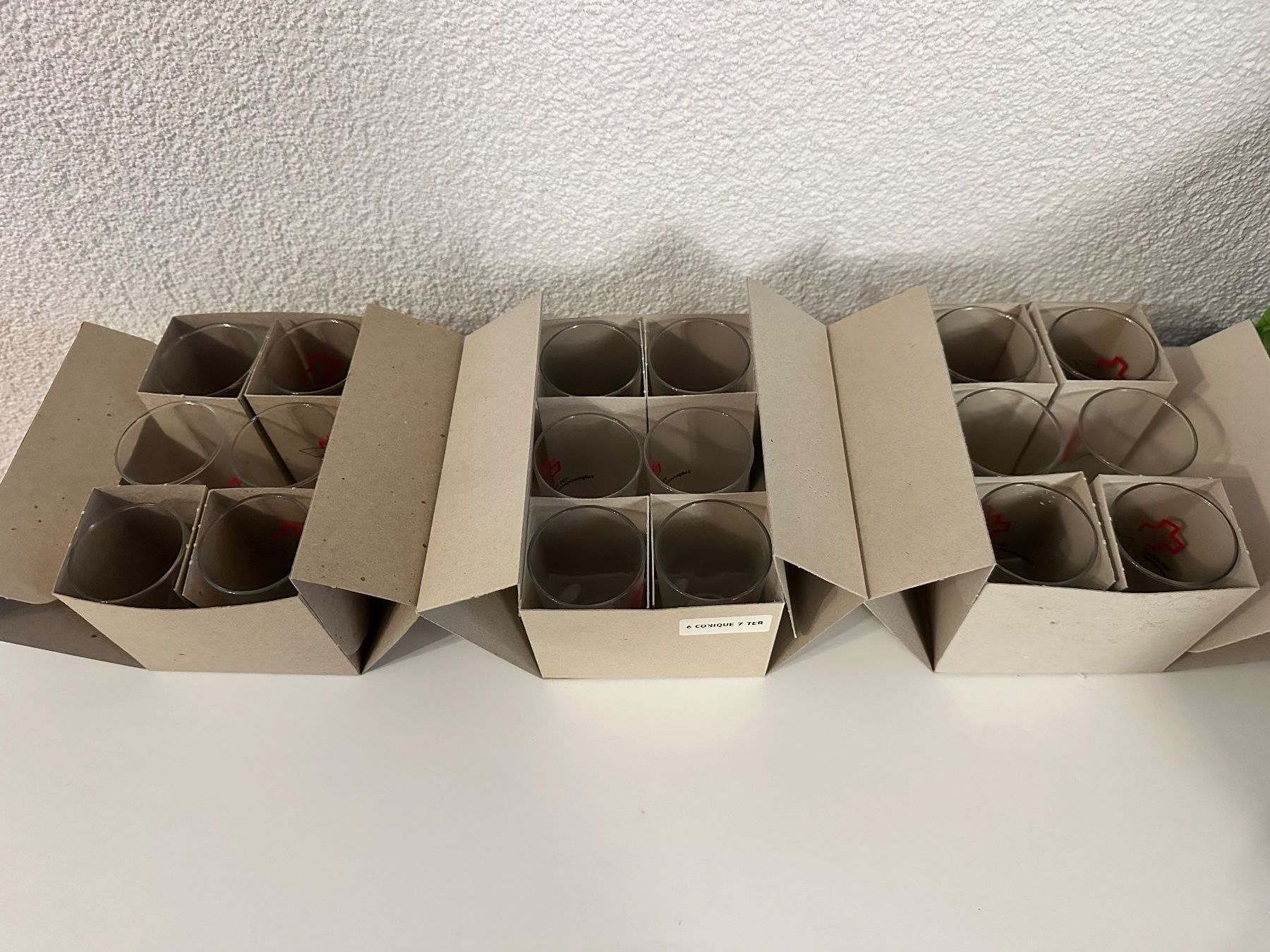 Gläser: Glas 700 Jahre Eidgenossenschaft - 18 Stück – Gebraucht aus Bülach von Jubet 2