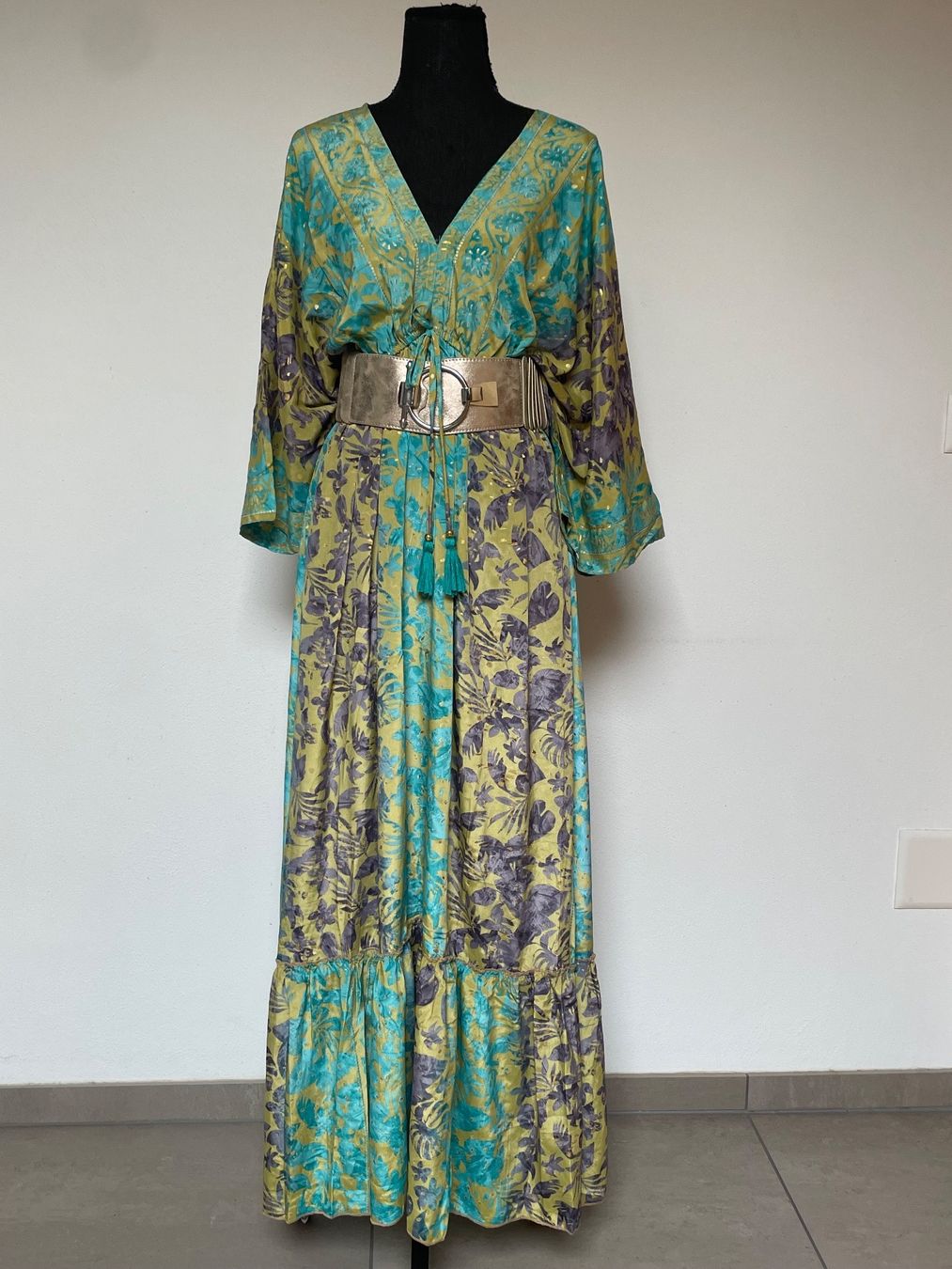 Robes: Boho Maxikleid aus Seide – Neuf (Voir description) à Sigriswil par ck56