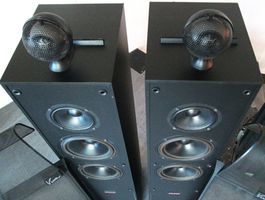 Magnat Viva 33 Lautsprecher 5-Wege mit 360° Hochtonkugel Top