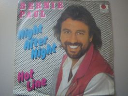 Vinyl-Single Bernie Paul - Night After Night