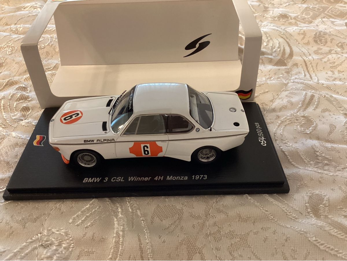BMW Voitures modèles: BMW 3 CSL (Winner 4H Monza 1973) – Neuf avec emballage d'origine à Flawil par Imperiosud 4