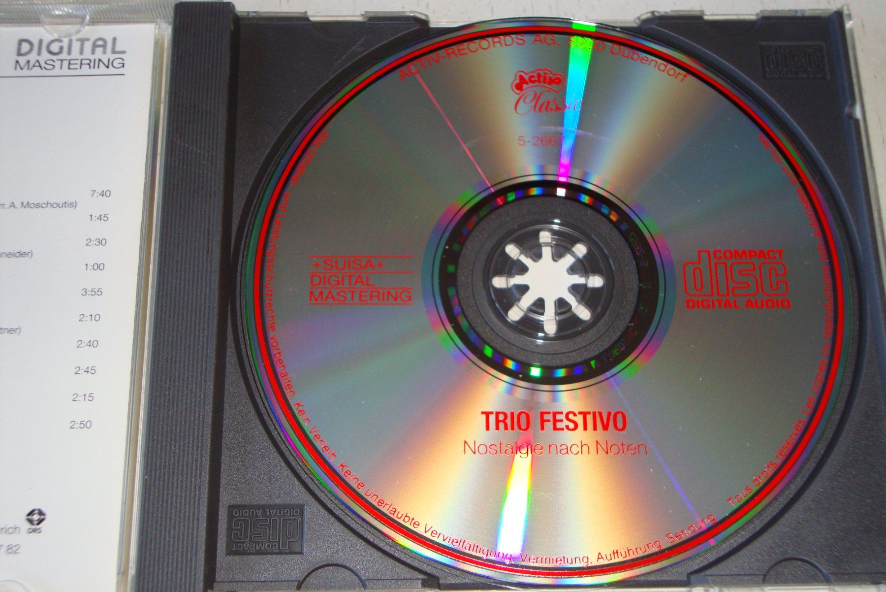 CD: Daniel Schneider, Jürg Eichenberger, Roland Gueneux – Usato da Engelberg venduto da margol 4