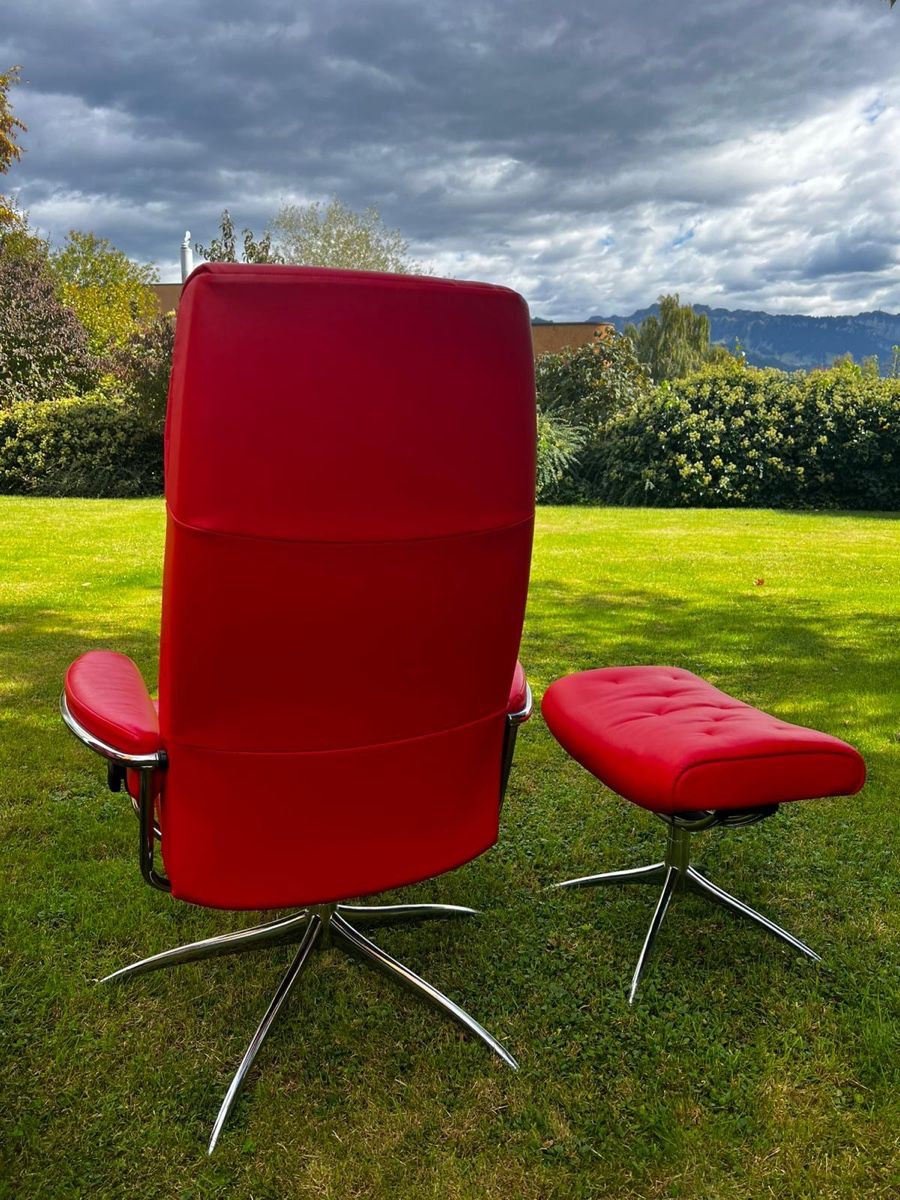Stressless Poltrone: 2 Stressless Relaxsessel inkl. ein Hocker – Usato da Gwatt (Thun) venduto da eve_87 6