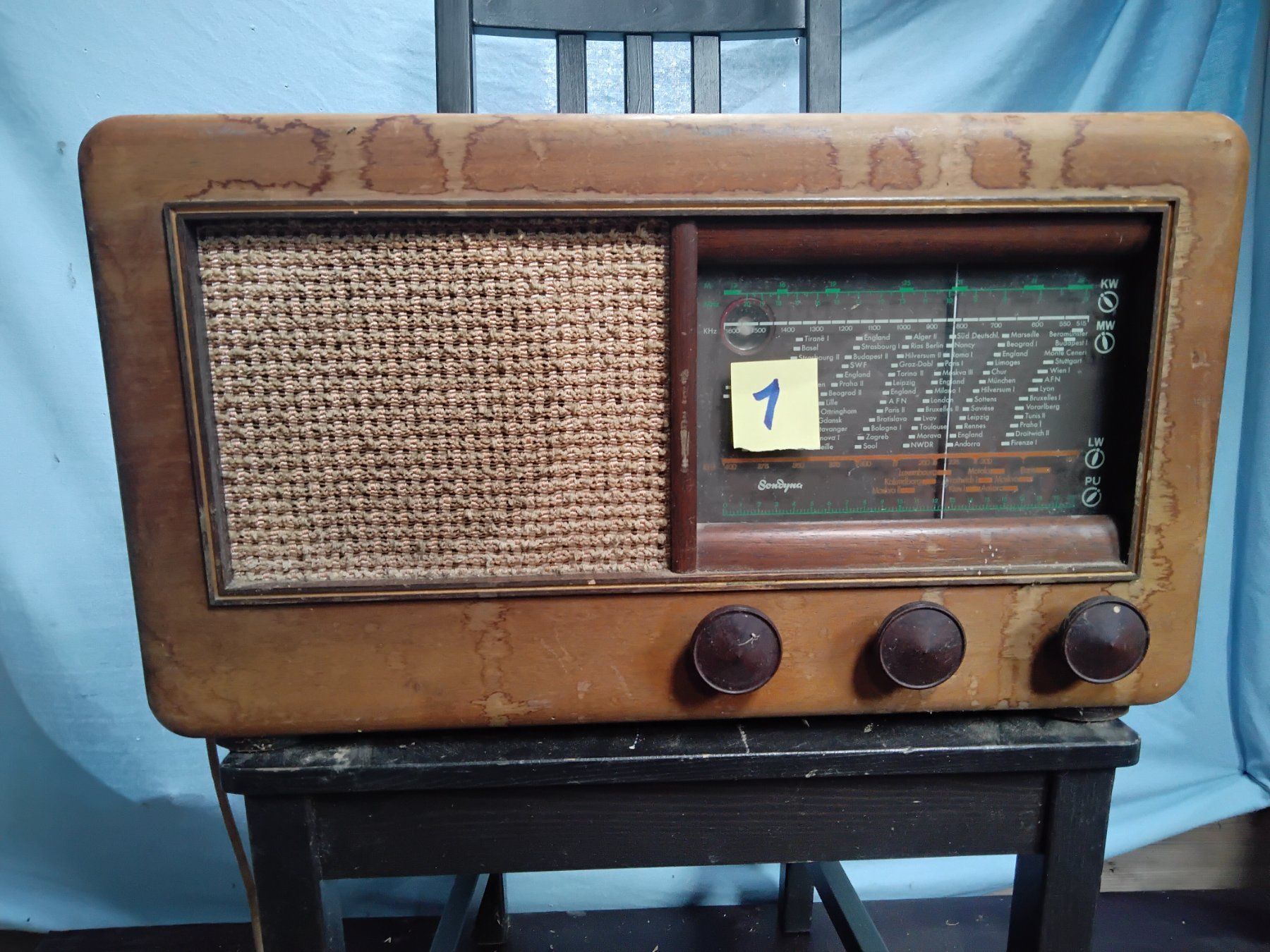 Radios: Sondyna – Defekt aus Nuglar von lampa-radio