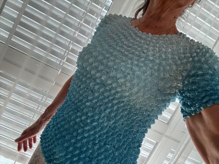 Shirt blau  extrem dehnbar