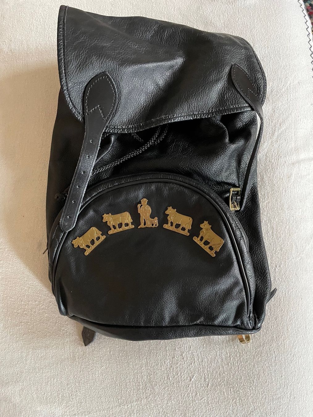 Rucksäcke: Damen Rucksack Leder Heimatwerk – Gebraucht aus Zürich von stzepp