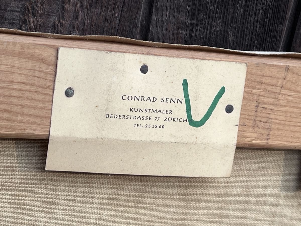 Gemälde: Gemälde ,Conrad Senn (Nr: 402) – Gebraucht aus Glattfelden von maa_qcj8 5