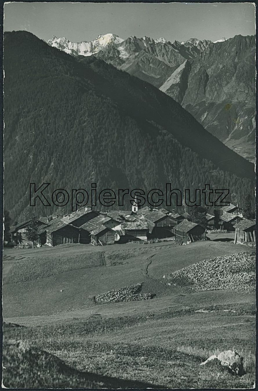 Ansichtskarten: VS Verbier - Bagnes – Gebraucht aus Schindellegi von leecollect