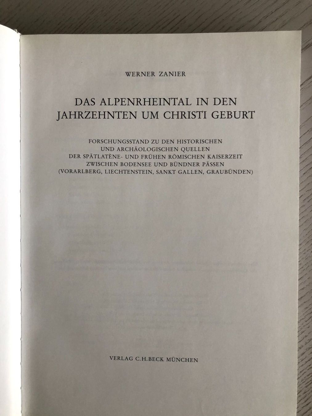 Libri: Das Alpenrheintal – Usato da Neunkirch venduto da Kamuy 1