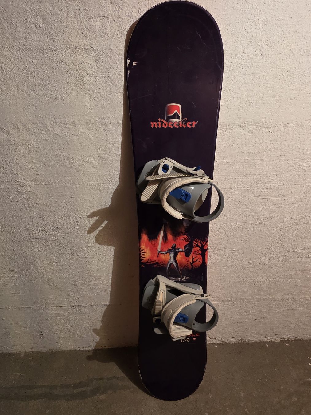 Nidecker Board: Nidecker Snowboard 140cm inkl. Bindung – Usato da Zürich venduto da Mira1233