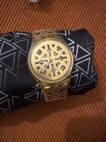 Swatch Automatikuhr Skelett Goldfarben gebraucht