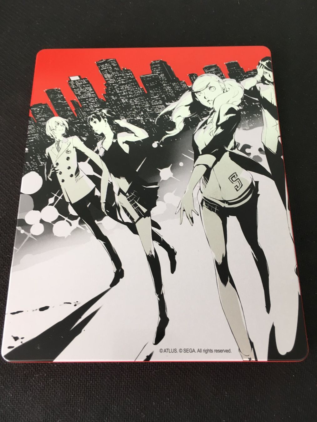 Jeu Persona 5 (P5) Pour PS4 - Version Steelbook édition Limitée - Bon état