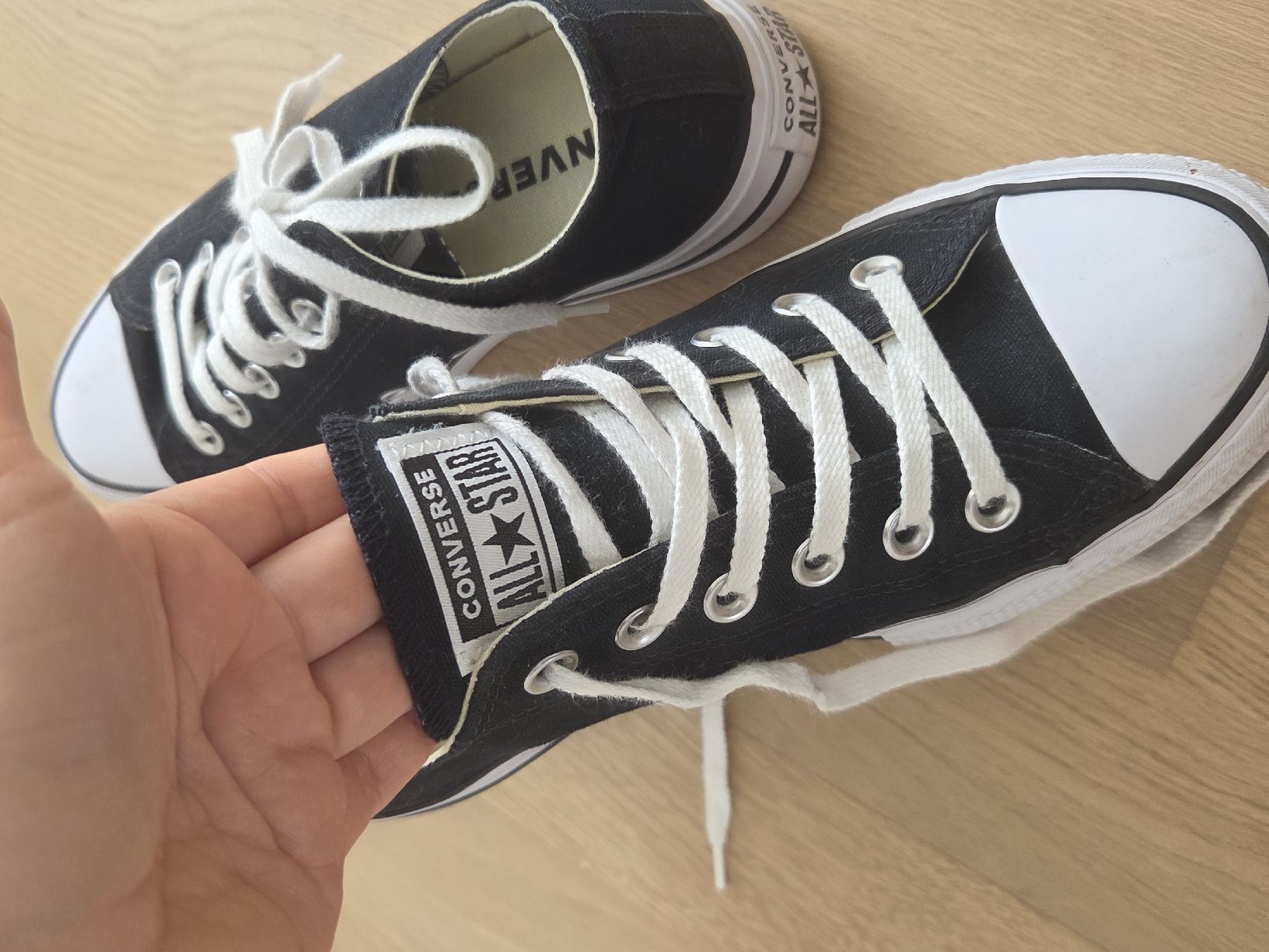 Converse Scarpe da donna: Schwarze Converse All Star, Grösse 37 – Usato da Bülach venduto da Recherchieren 2