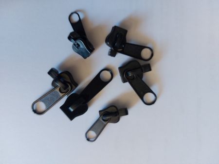 Reissverschluss-Schieber, Zipper Slider, 6 Stk, Top!