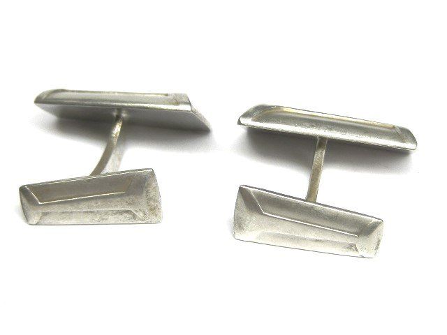 Manschettenknöpfe: Antik Manschettenknöpfe Silber 835 + Rusch – Gebraucht aus Ermatingen von Decovin 3