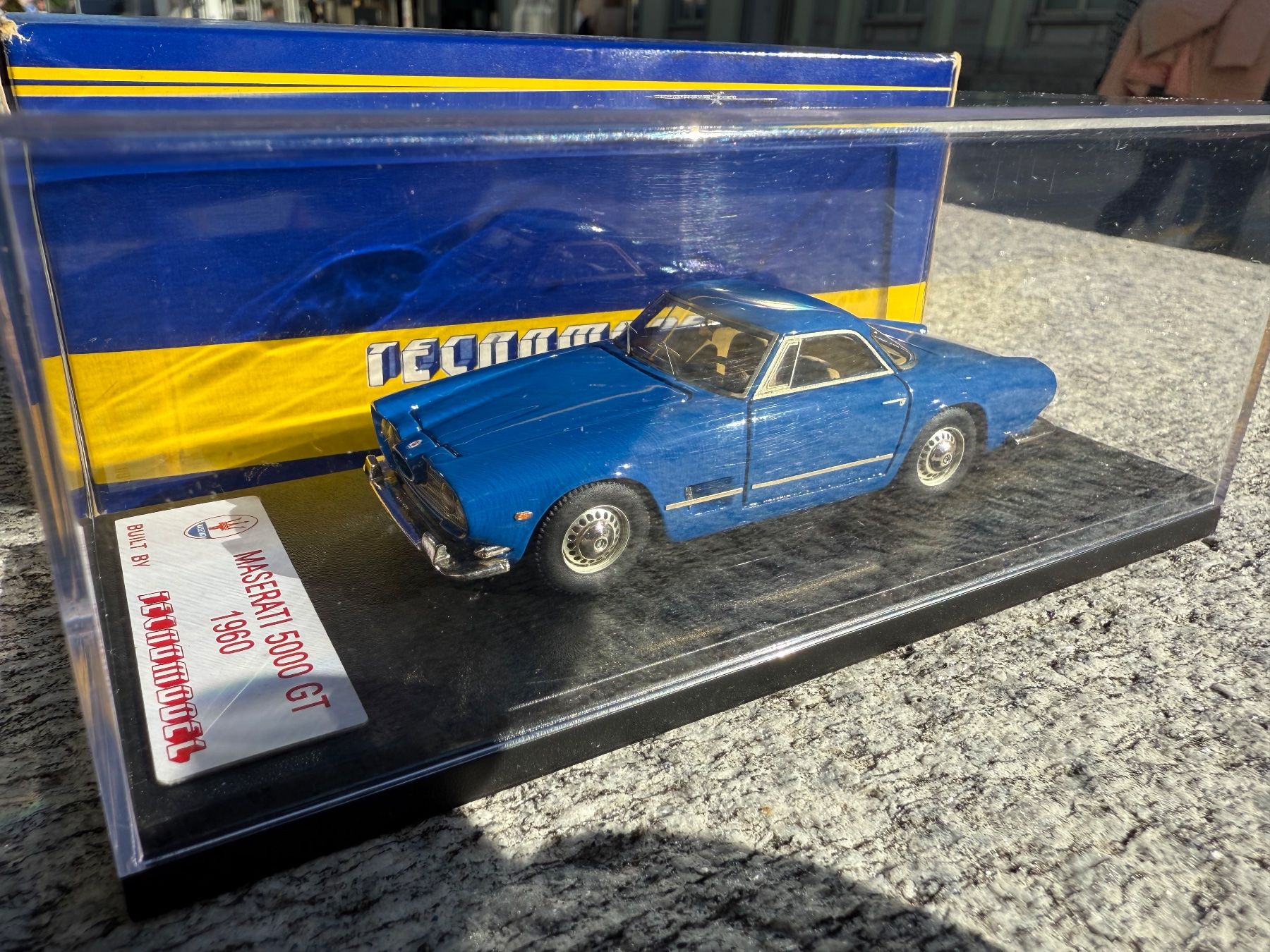 Maserati Modellini d'auto: tecnomodel 1:43 Maserati 5000 Gt Hand Made – Usato da Chiasso venduto da Carrara-Modellismo 1