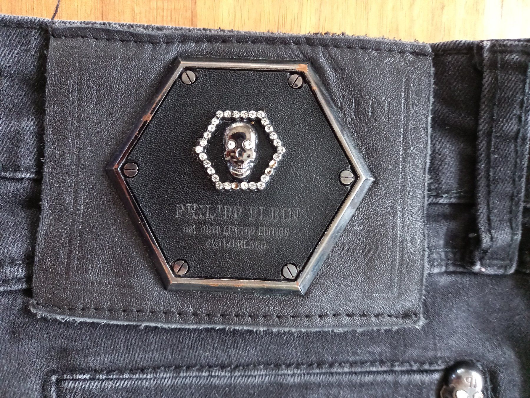 Philipp Plein Jeans: Philipp Plein Jeans Gr. 27 schwarz – Gebraucht aus Lengnau AG von Mefari 5