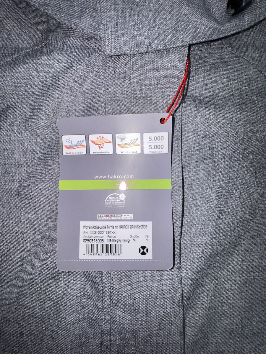 Jacken: Hakro Damen Active Jacke Grau, Grösse M Top – Neu und originalverpackt aus Altdorf UR von Lilelo82 5