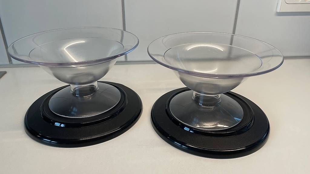 Tupperware Piatti: 2 Stück Dessertschalen mit Deckel / Neu – Nuovo e nell'imballaggio originale da Jonschwil venduto da relnheaz