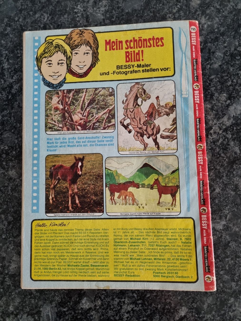 Comics: Bessy Heft Nr 795 – Gebraucht aus Oberentfelden von Giants 1