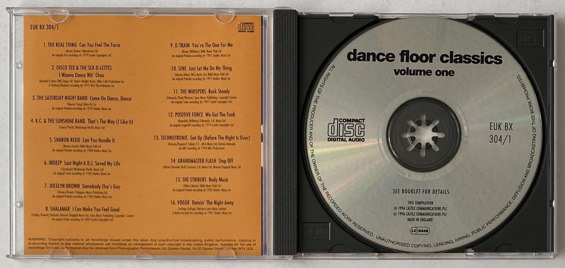 CDs: Dance Floor Classics, Volume One (Versandkostenfrei) – Gebraucht aus Flums von Asquillo 2