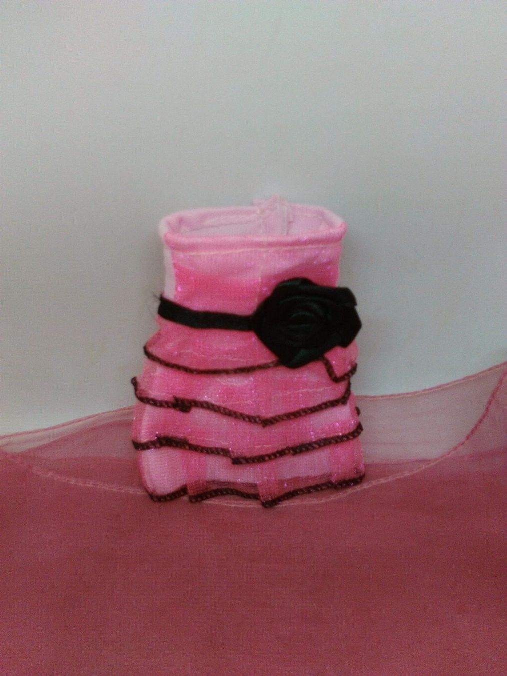 Puppen: barbie kleid,roserot und schwarz – Neu (gemäss Beschreibung) aus Basel von bijoutrie_4 2