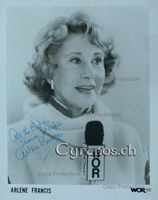 Arlene Francis (1907-2001) Schauspieleri - sign. Grossfoto
