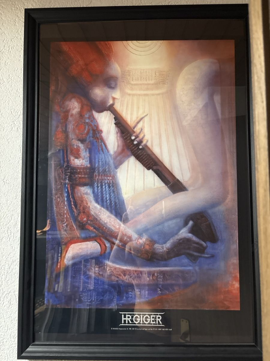 Posters & Illustrations: H.R. Giger bild: PUMPEXCURSION – Neuf (Voir description) à Waltenschwil par Halgadom 1