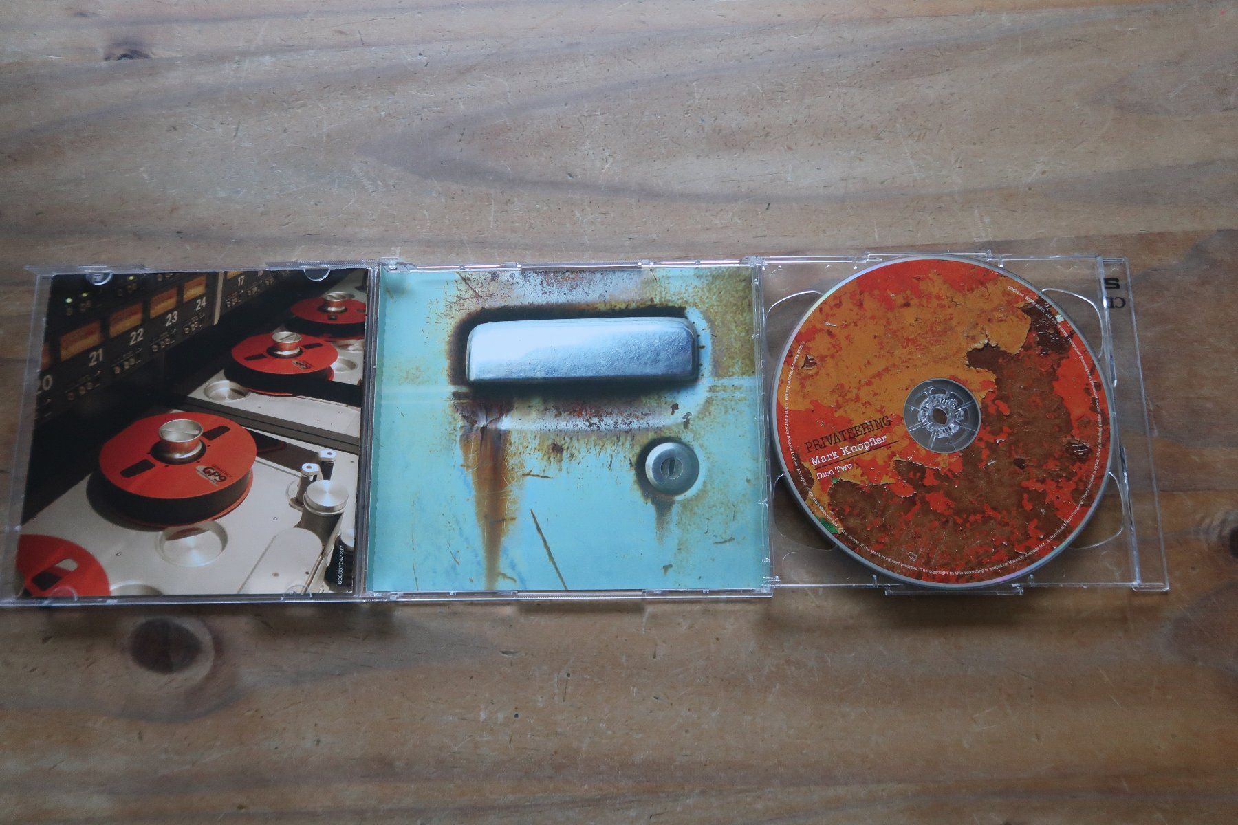 CDs: MARK KNOPFLER - PRIVATEERING - EX- DIRE STRAITS - 2x CD – Gebraucht aus Basel von Patiscat 5