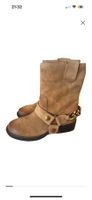 Braune Wildleder Boots Guess, Gr. 36