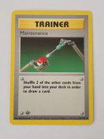 🛠️ Pokémon Base Set – 1st Edition Shadowless Maintenance