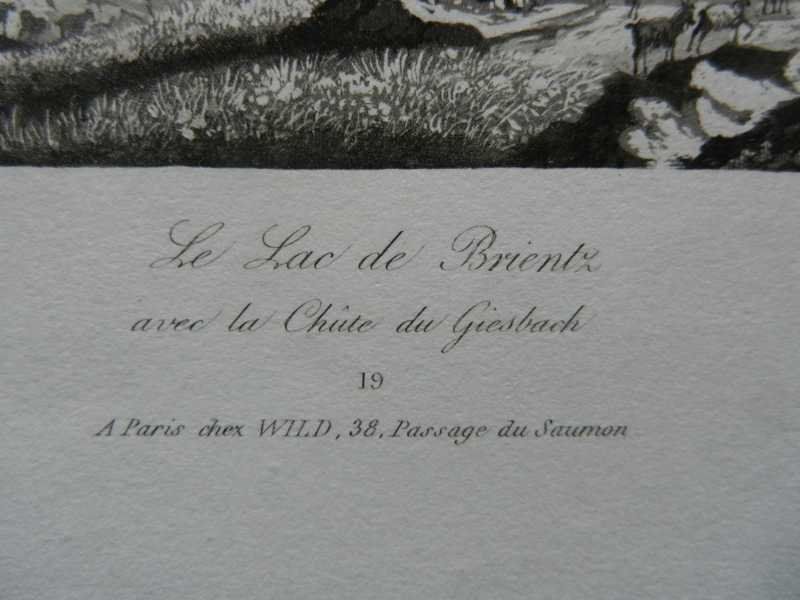 Gravures: Giessbach Brienzersee – D'occasion à Risch par Rischli15 2