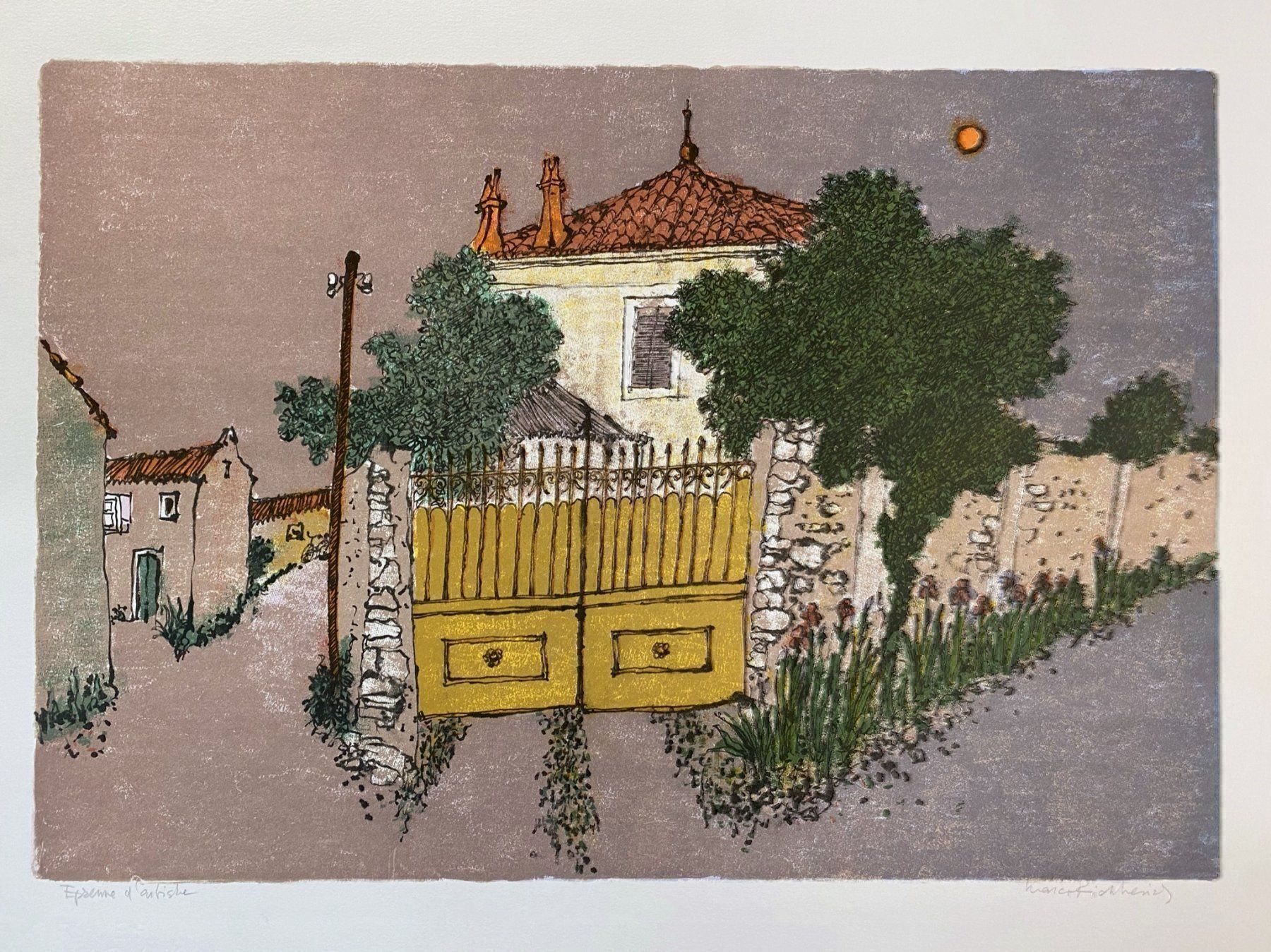 Grafica & Litografie: Marco Richterich Lithographie – Nuovo (secondo la descrizione) da grenchen venduto da Belarte