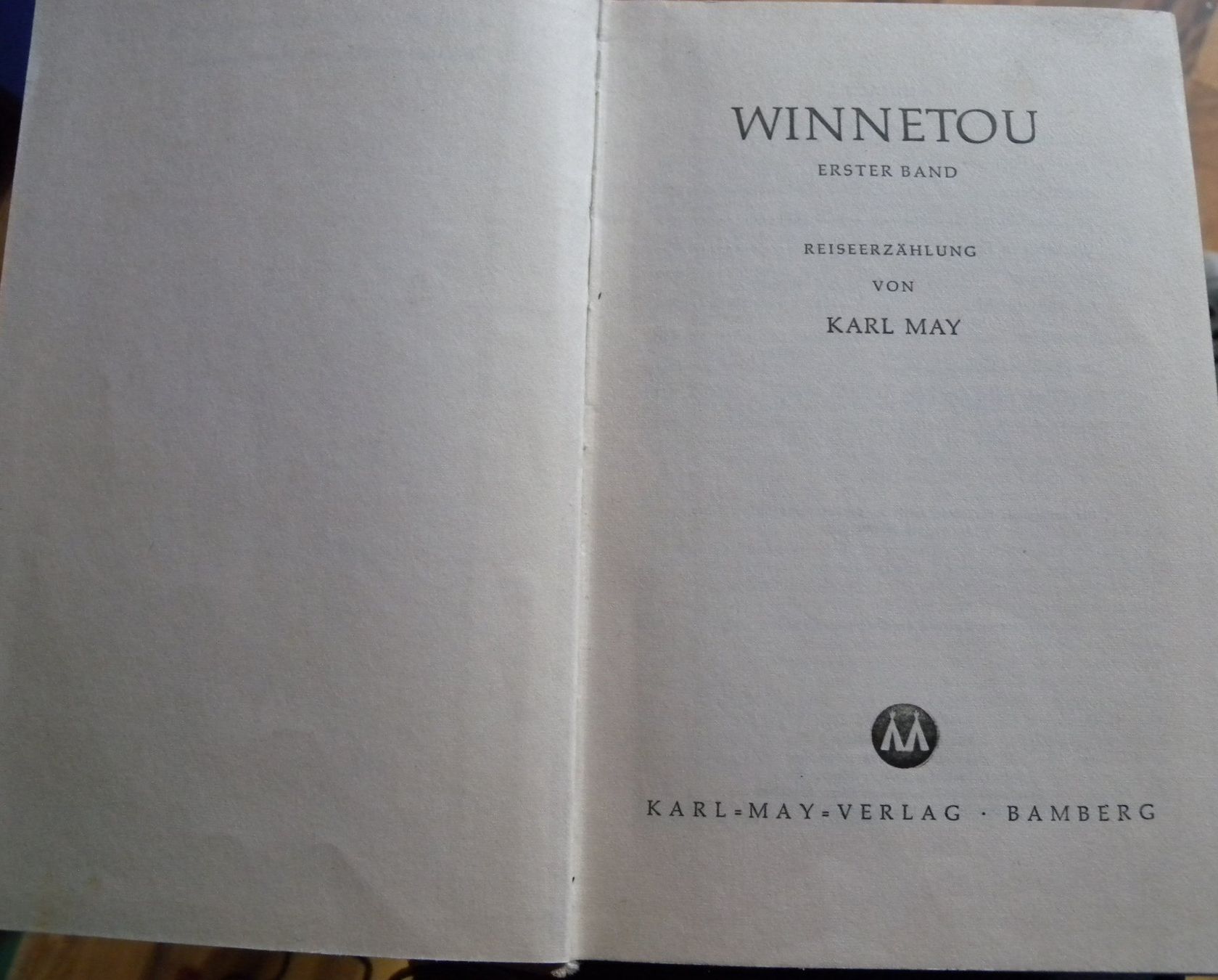 Bücher: Winnetou I - Karl May, sehr altes Buch – Gebraucht aus Hauenstein von davia72