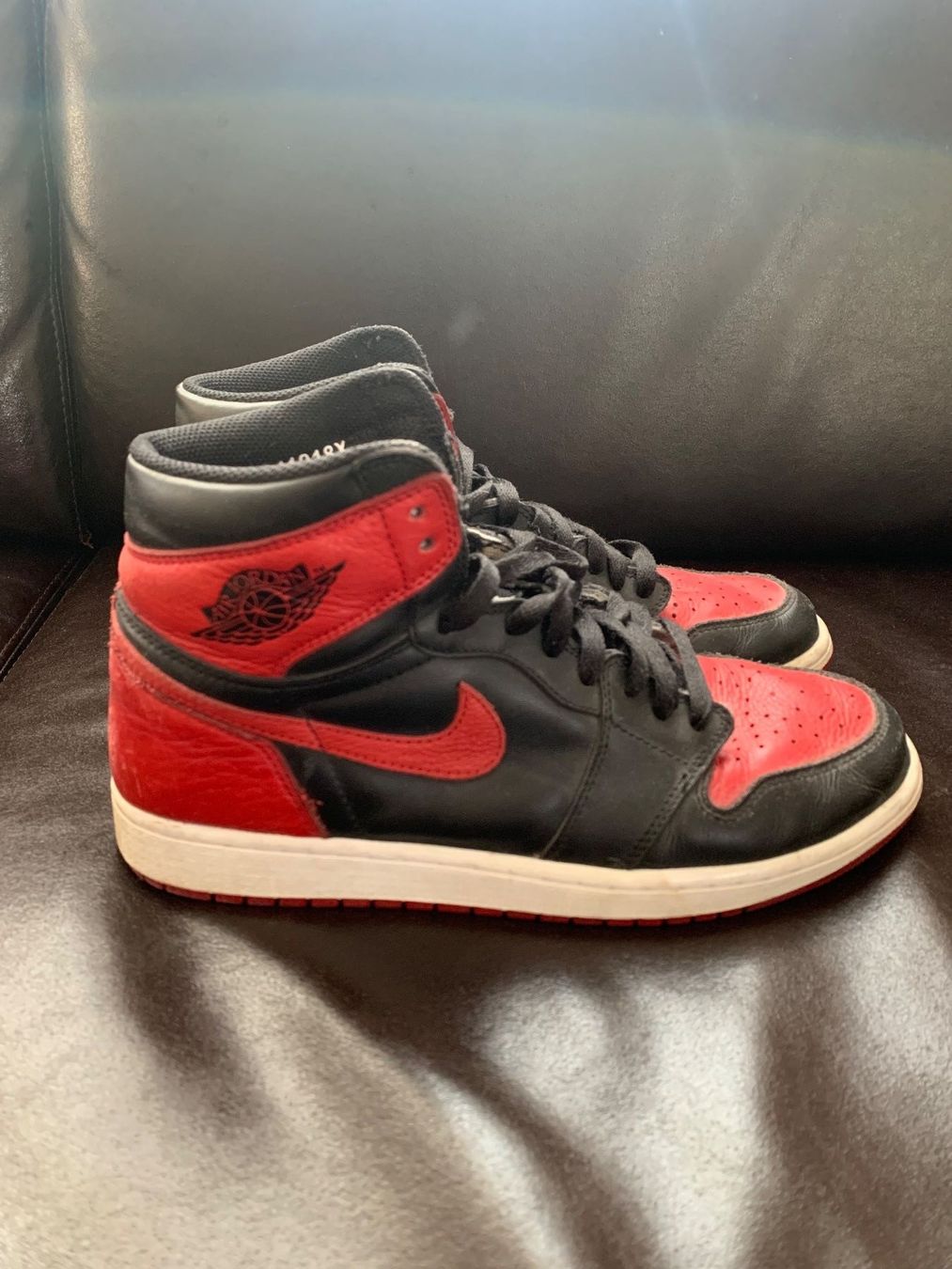 Jordan Scarpe da uomo: Jordan 1 Retro High bred banned – Usato da Basel venduto da GxSt 1