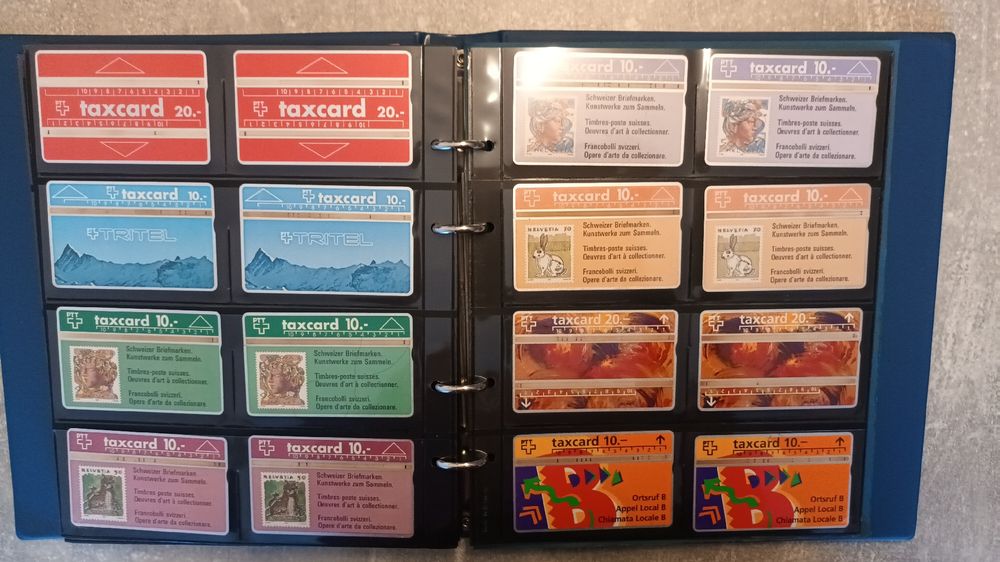 Cartes de téléphone: 134 Stk.Telefon und Taxcards – D'occasion à chur par erika025 1